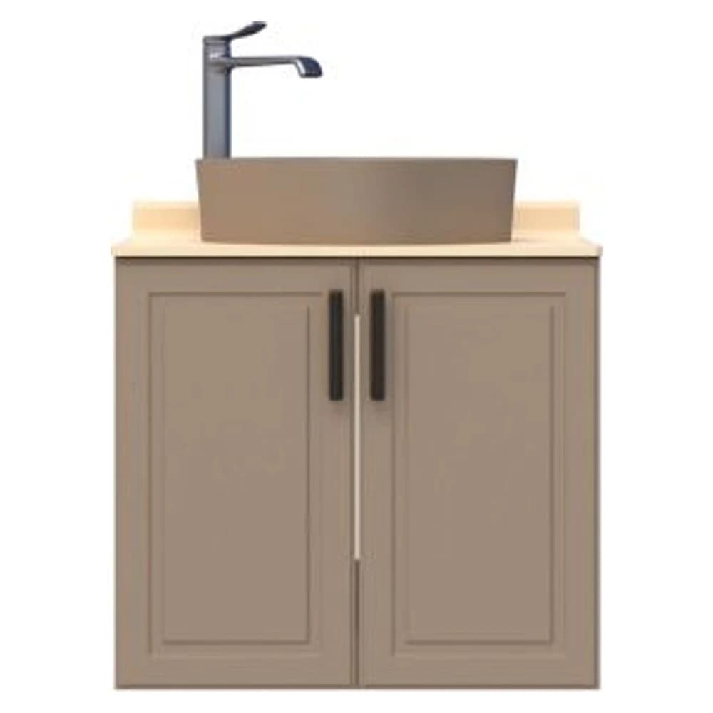Creavit Perra 60 Cm Latte Kapaklı Lavabo Dolabı