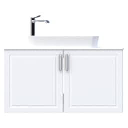 Creavit Perra 100 Cm Beyaz Kapaklı Lavabo Dolabı görsel 1