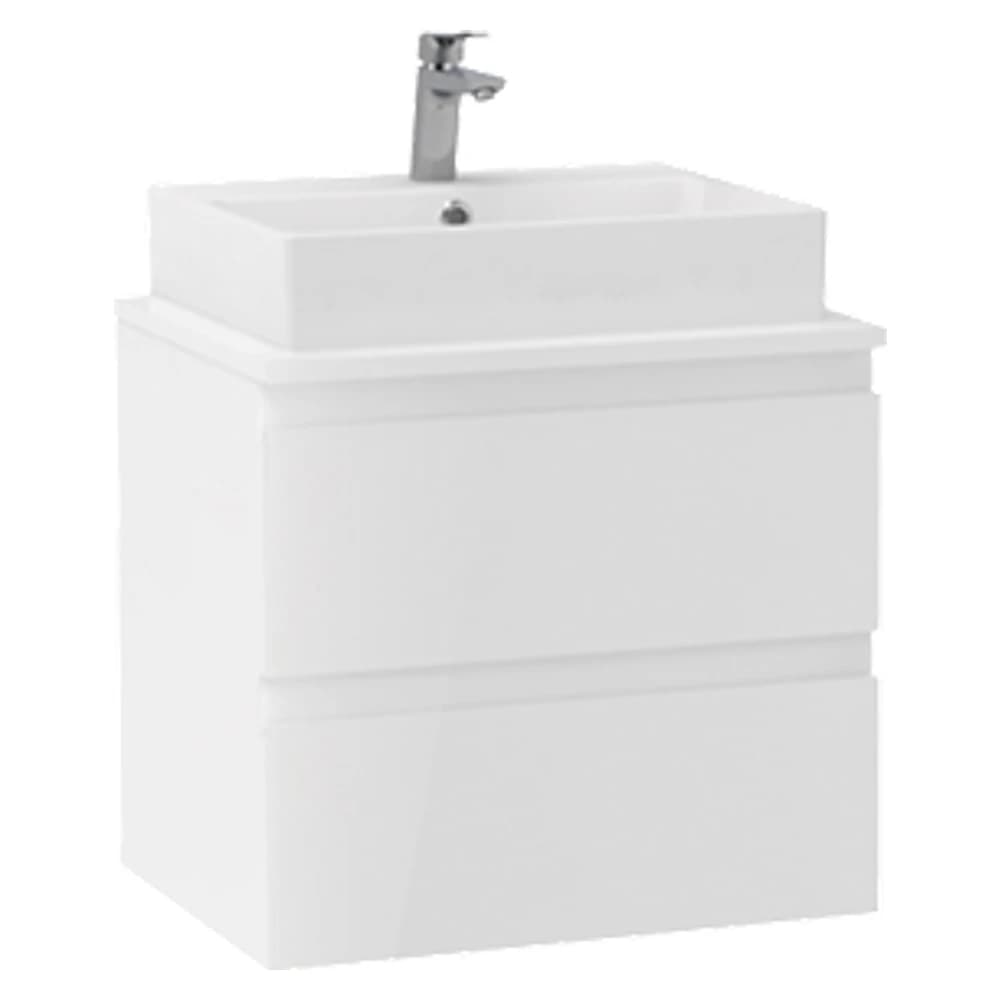 Creavit Alinda 60 Cm Parlak Beyaz Lavabo Dolabı