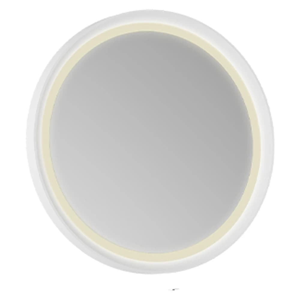 Creavit Patara 60 Cm Mat Beyaz Yuvarlak LED Ayna