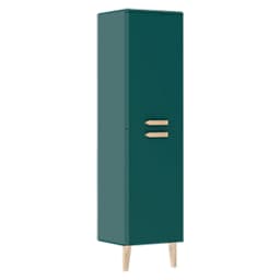 Creavit Patara 147 Cm Mat Yeşil Boy Dolabı görsel 1
