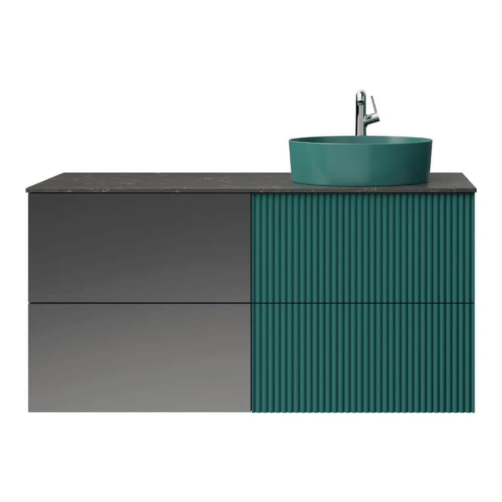 Creavit Duo 120 Cm Mint Yeşil Lavabo Dolabı