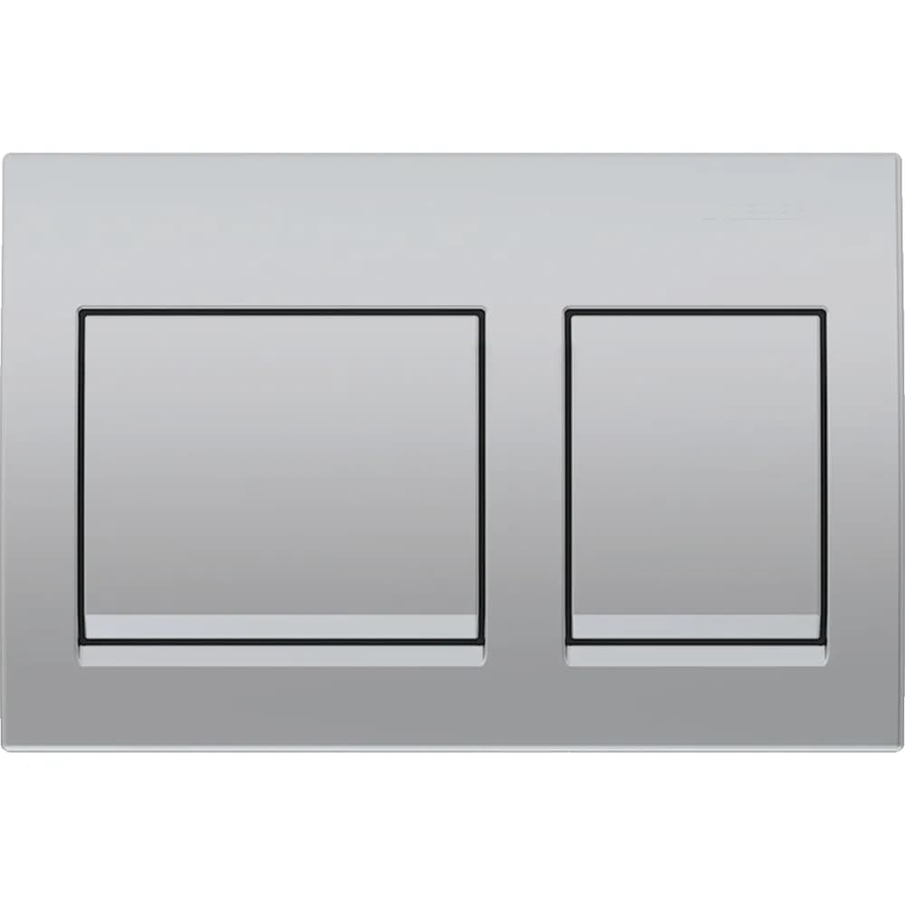 Geberit Alpha25 Kare Mat Krom Kumanda Kapağı