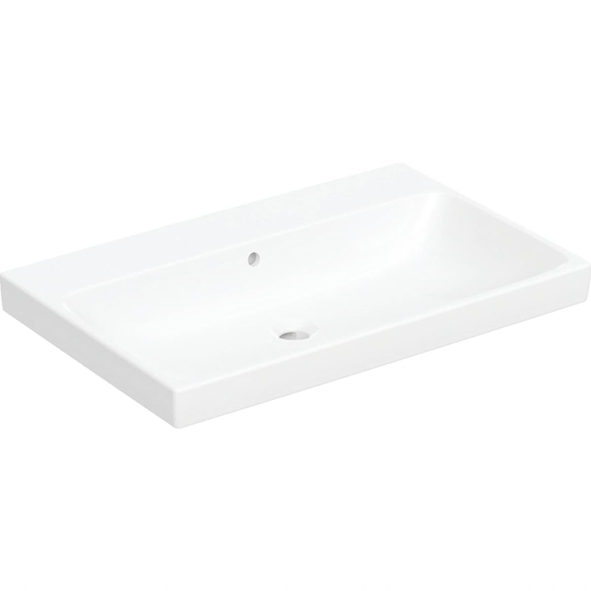 Geberit Aniara 75,5x48,5 cm Lavabo, Taşma Delikli