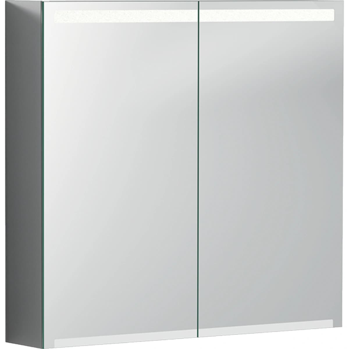 Geberit Option 75 cm Aydınlatmalı Aynalı Dolap, Çift Kapılı