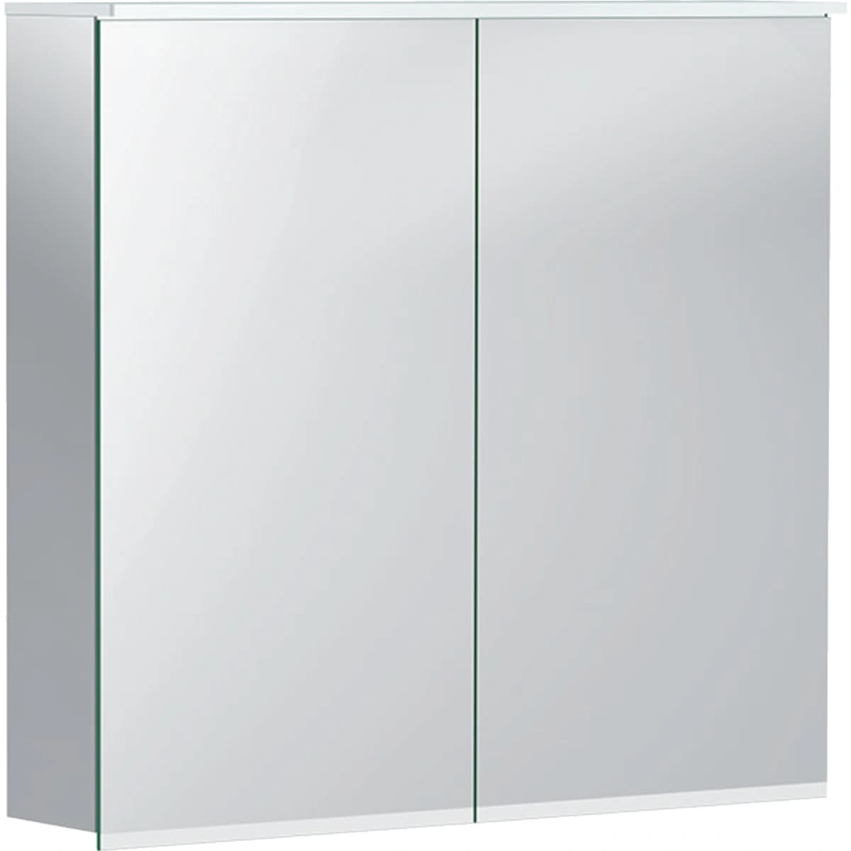 Geberit Option Plus 75 cm Aydınlatmalı Aynalı Dolap, Çift Kapılı