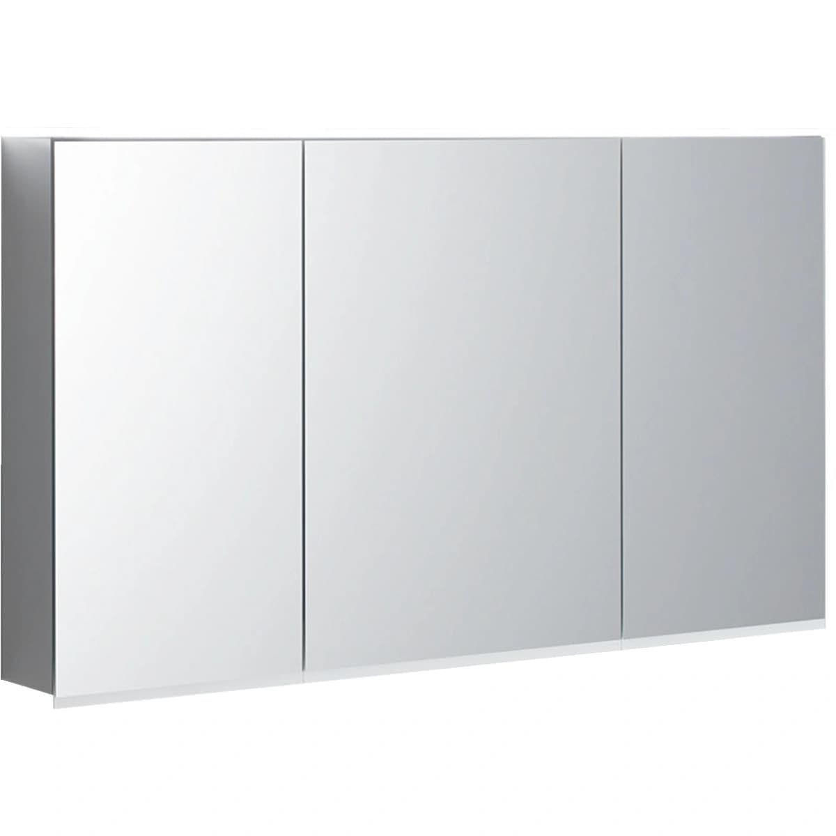 Geberit Option Plus 120 cm Aydınlatmalı Aynalı Dolap, Üç Kapılı
