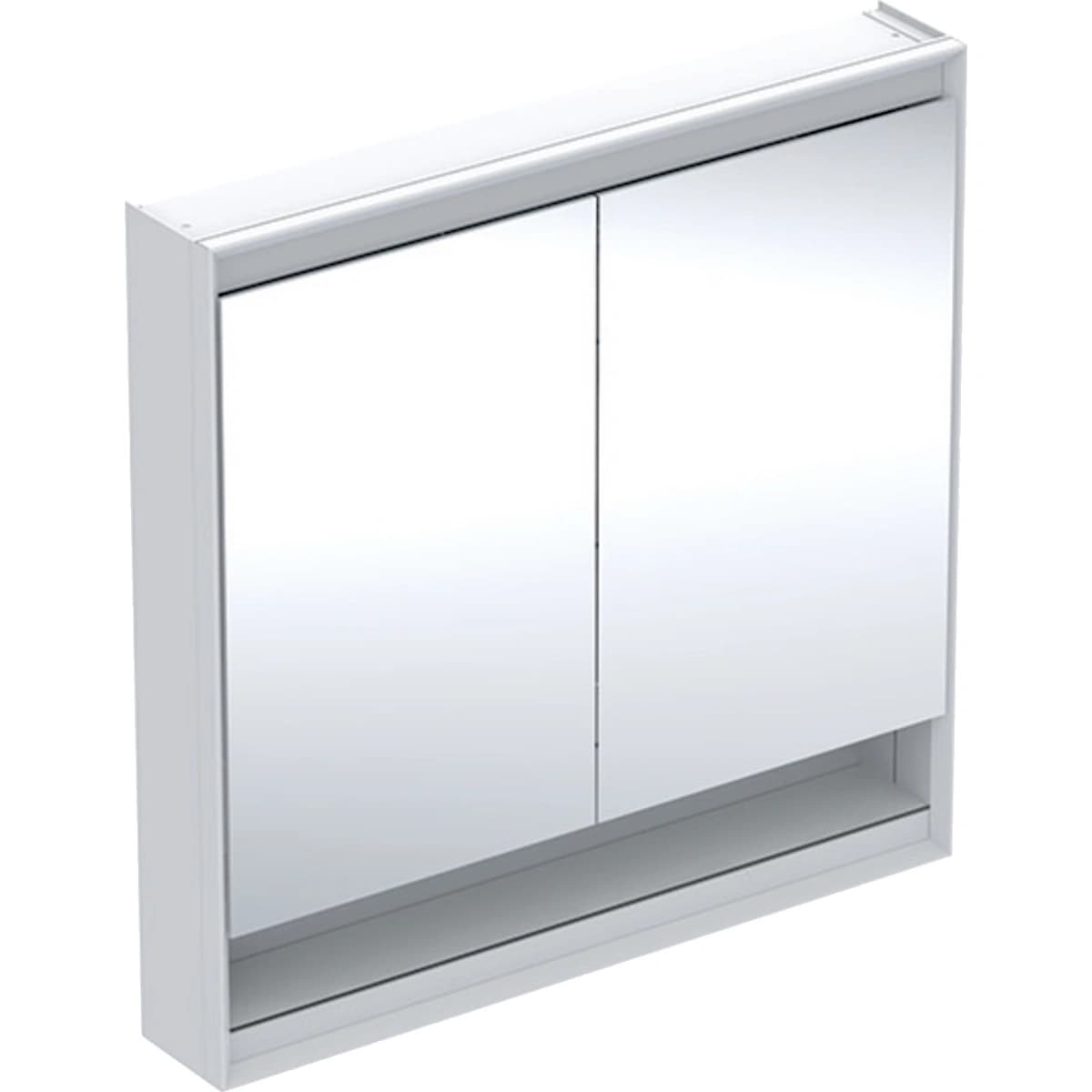 Geberit ONE 90 cm Nişli ComfortLight Aynalı Dolap, Sıva Üstü