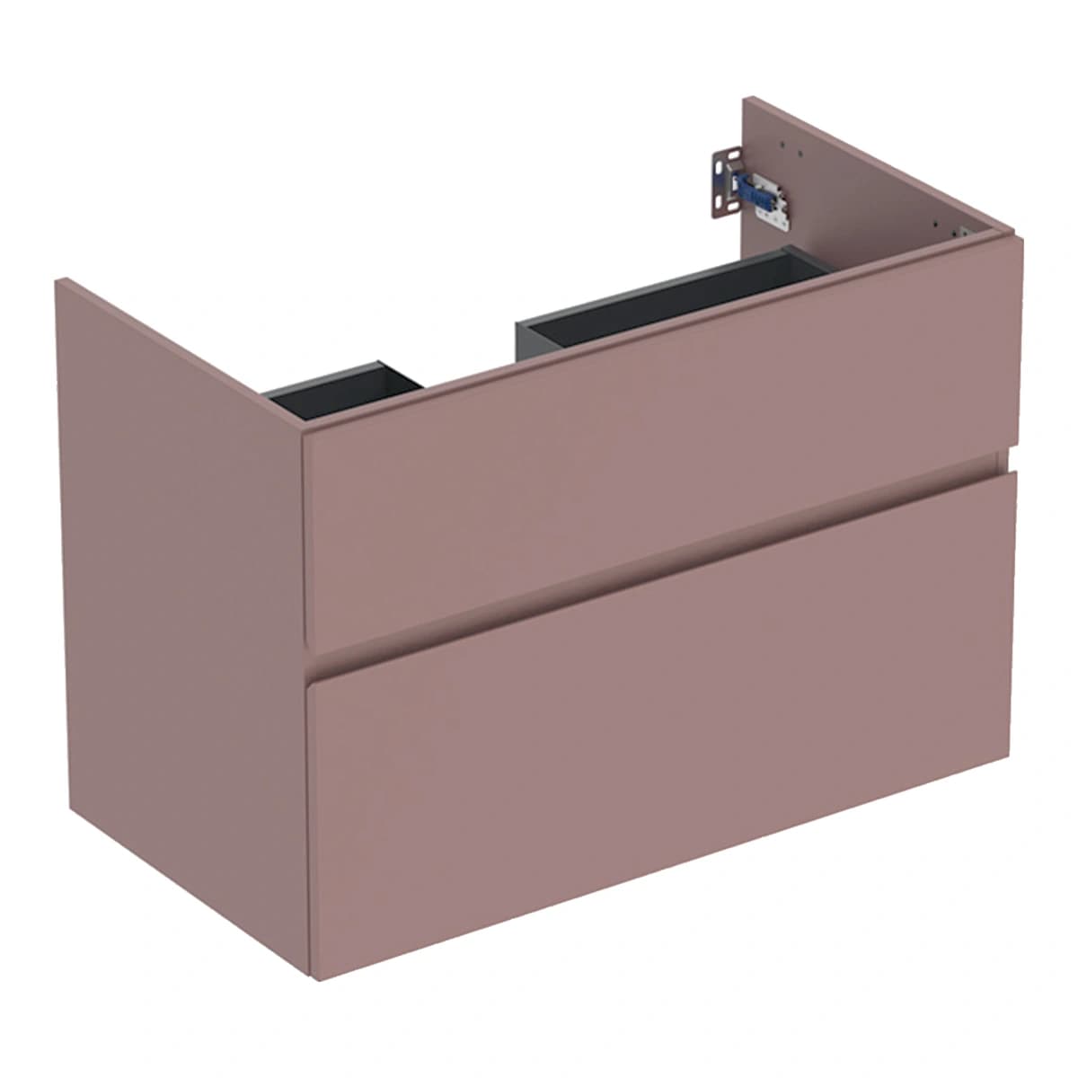 Geberit Aniara 90 cm Aniara Kırmızısı Çift Çekmeceli Lavabo Dolabı