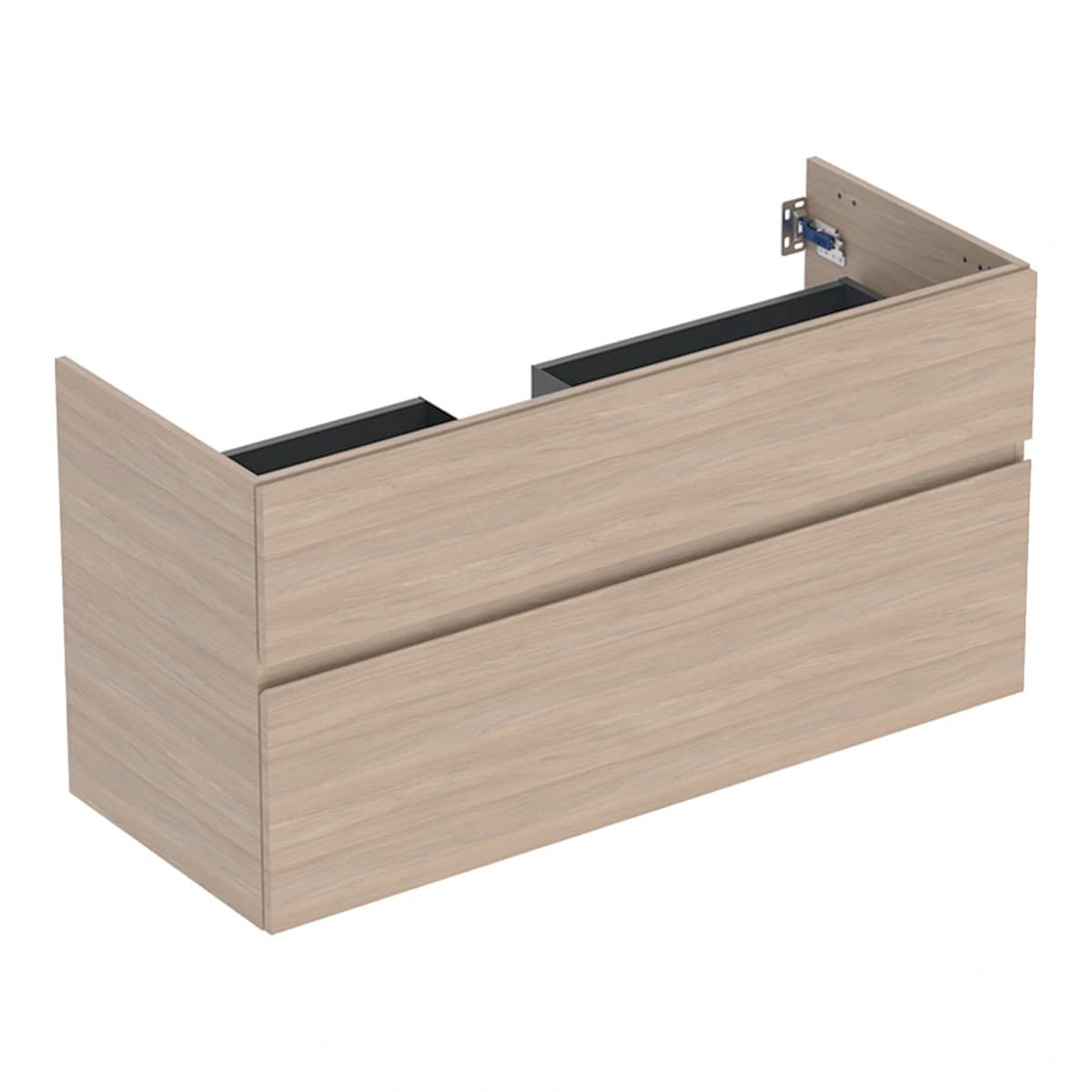 Geberit Aniara 120 cm Meşe Çift Çekmeceli Lavabo Dolabı