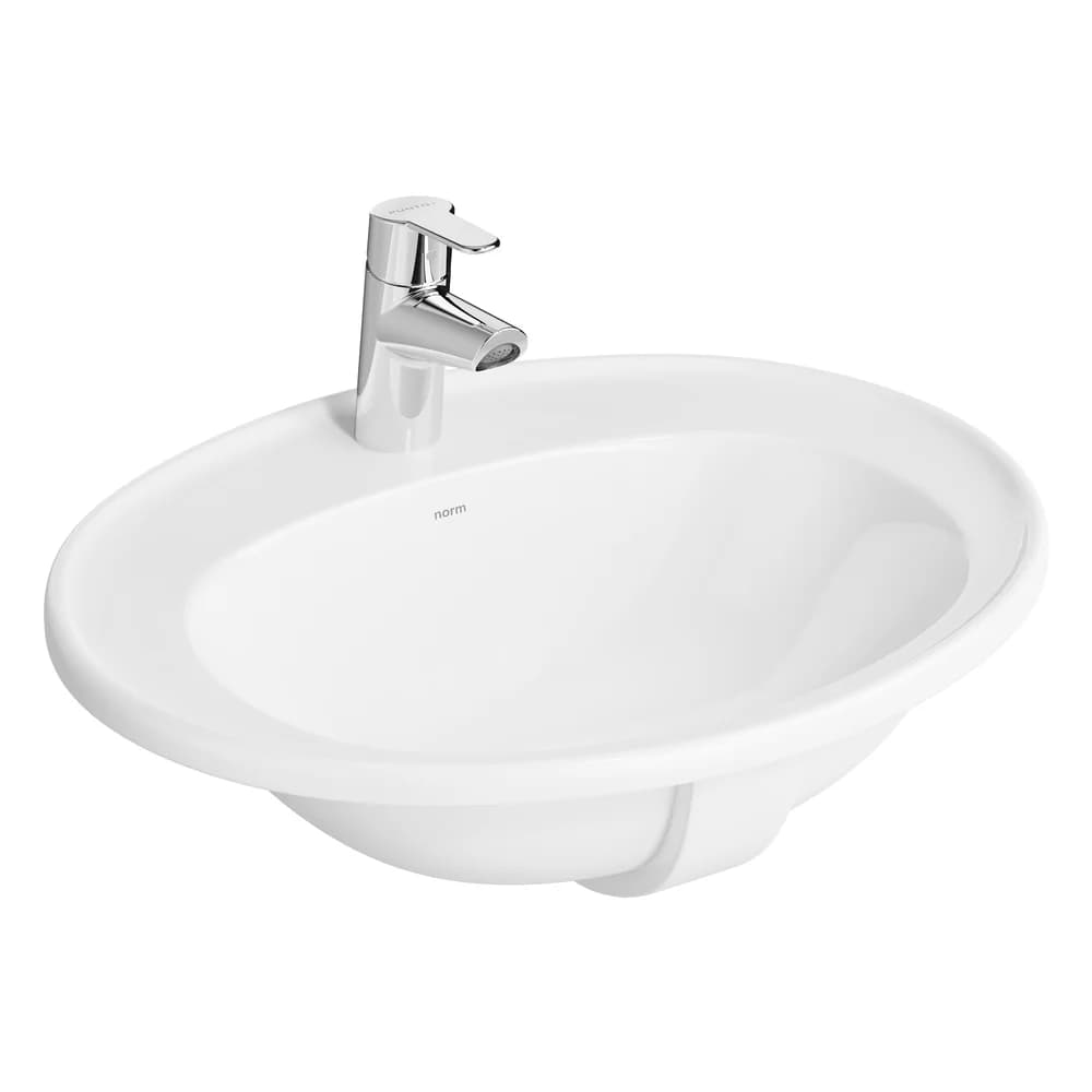 Vitra Norm 53 Cm Beyaz Tezgah Üstü Lavabo