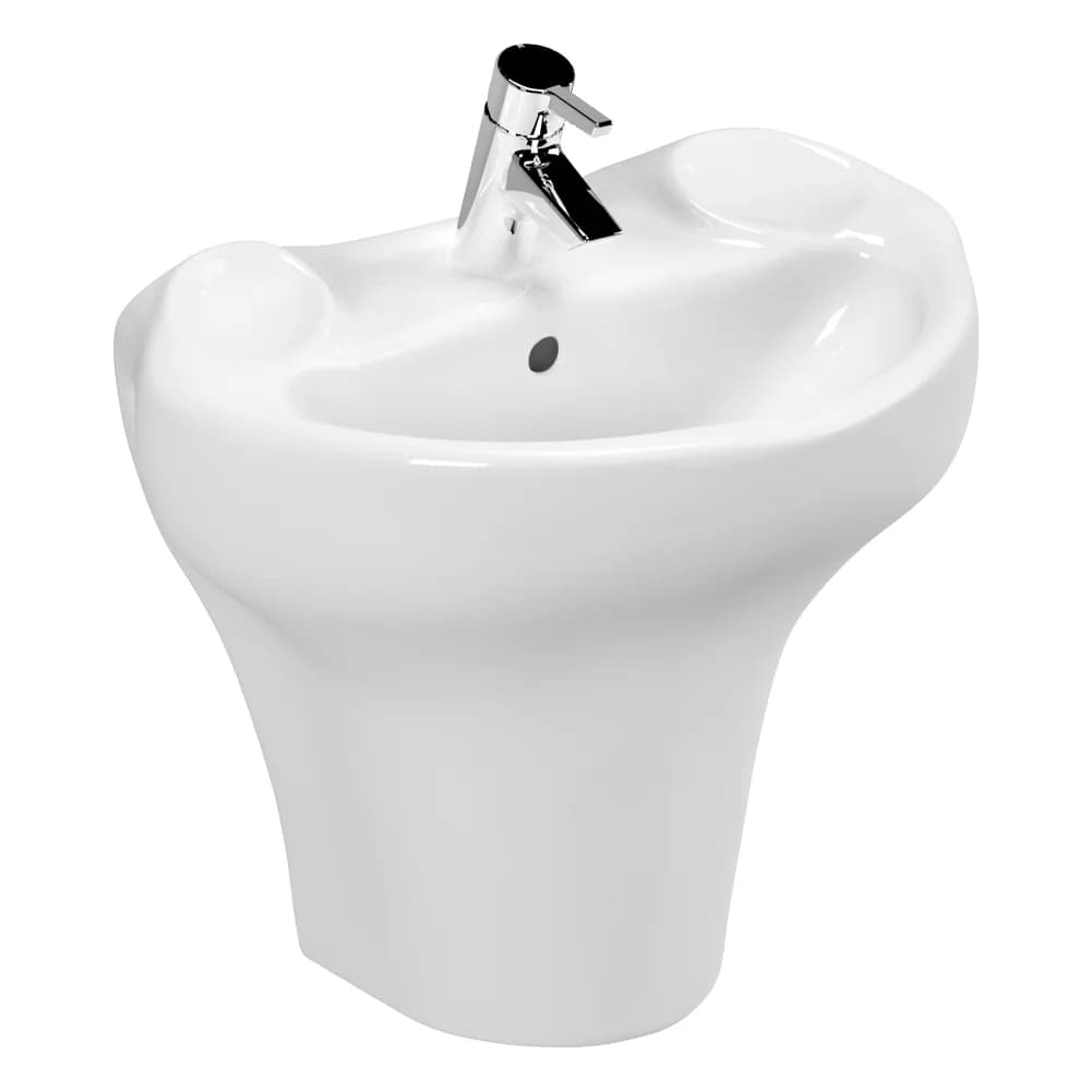 Vitra Arkitekt Kurbağa 55 Cm Beyaz Lavabo