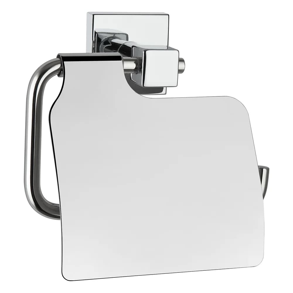 Vitra Q-Line Kapaklı Krom Tuvalet Kağıtlığı