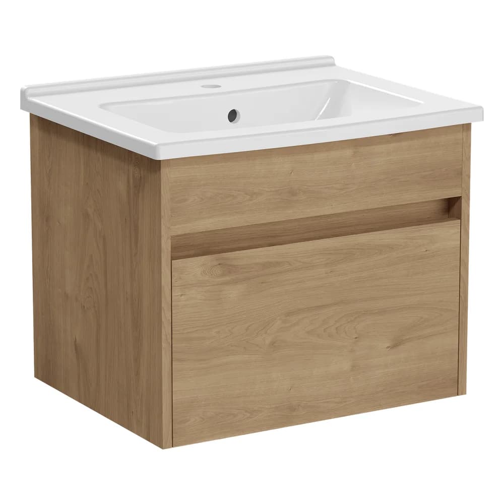 Vitra S30 60 Cm Altın Meşe Tek Çekmeceli Lavabo Dolabı