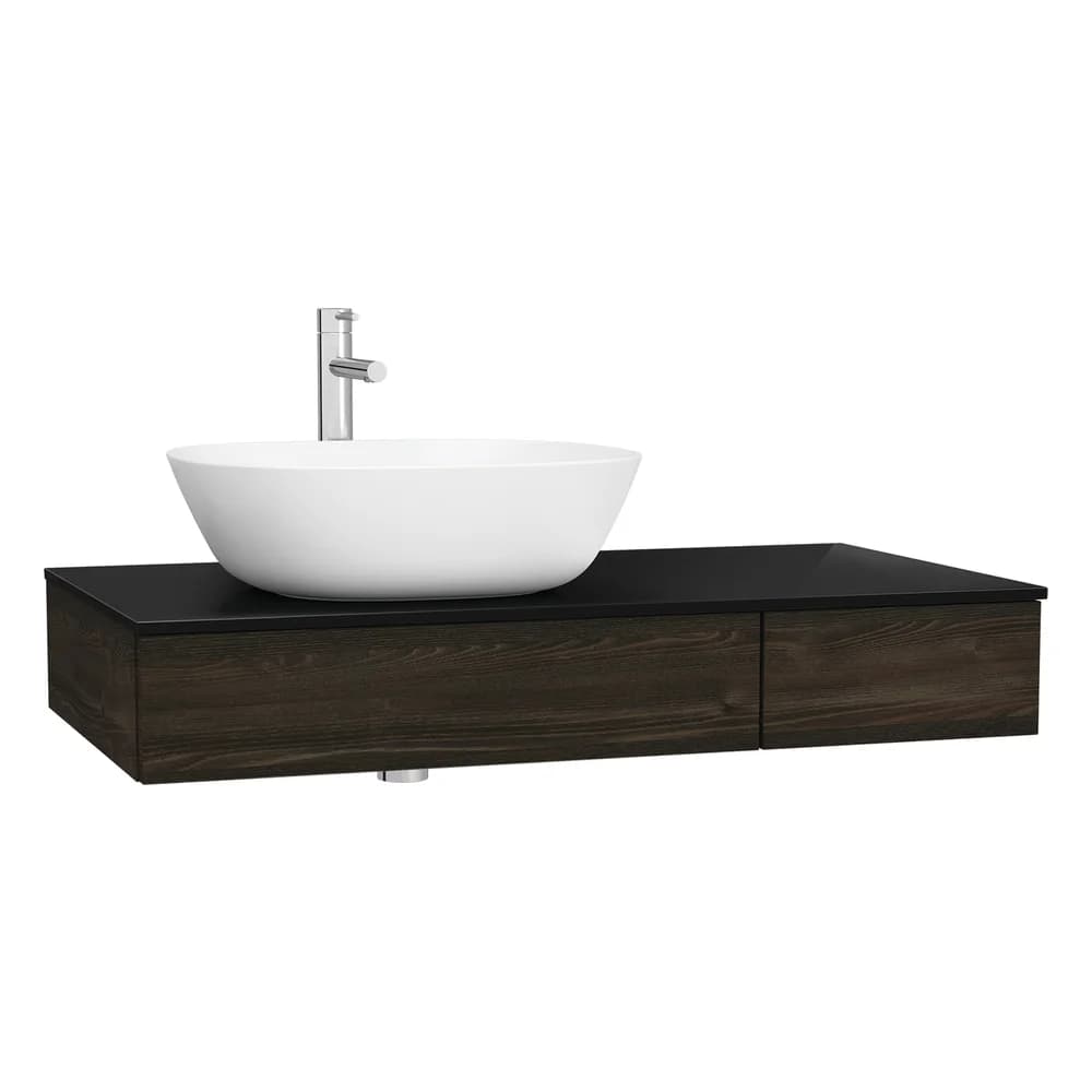 Vitra Origin 90 Cm Karaağaç Çekmeceli Sol Tezgah