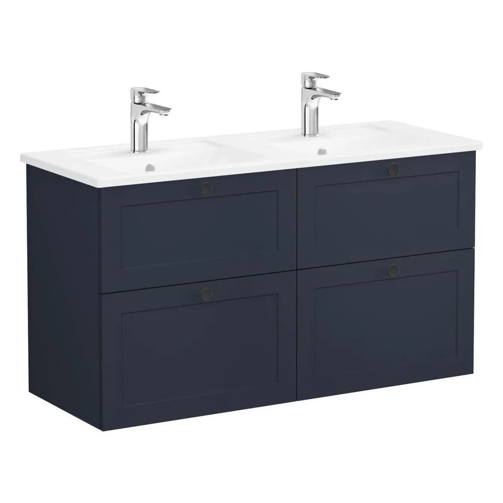 Vitra Root Classic 120 Cm Lacivert 4 Çekmeceli Lavabo Dolabı