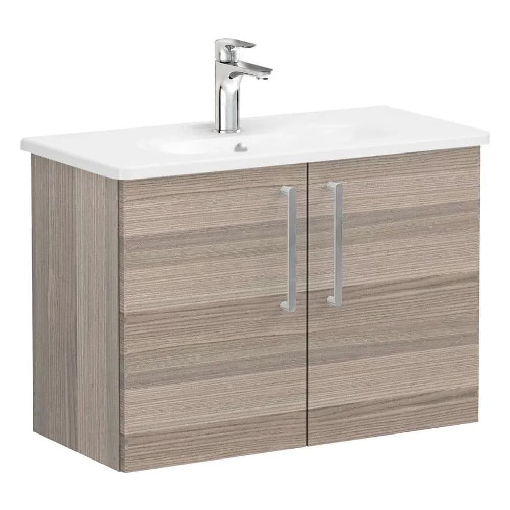 Vitra Root Flat 80 Cm Cordoba Dar 2 Kapaklı Lavabo Dolabı