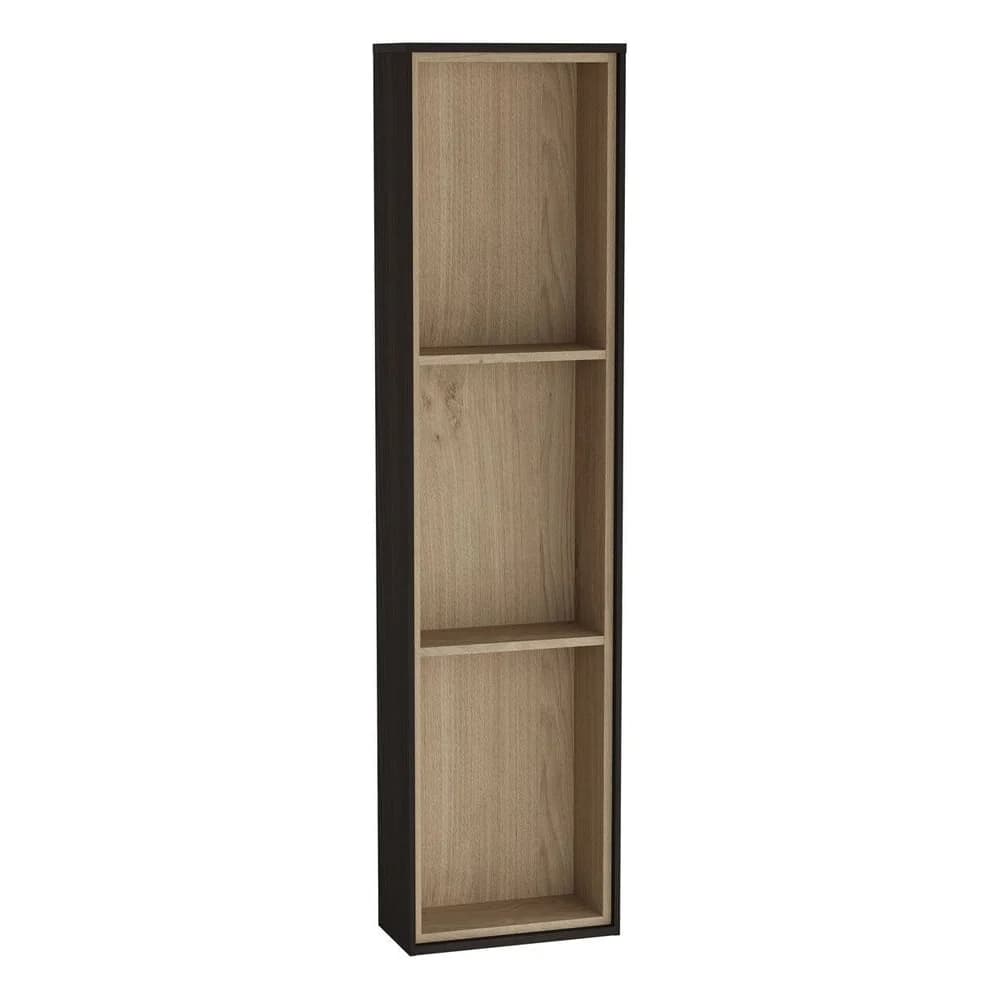 Vitra Voyage 30 Cm Antrasit Meşe İki Raflı Duvar Rafı
