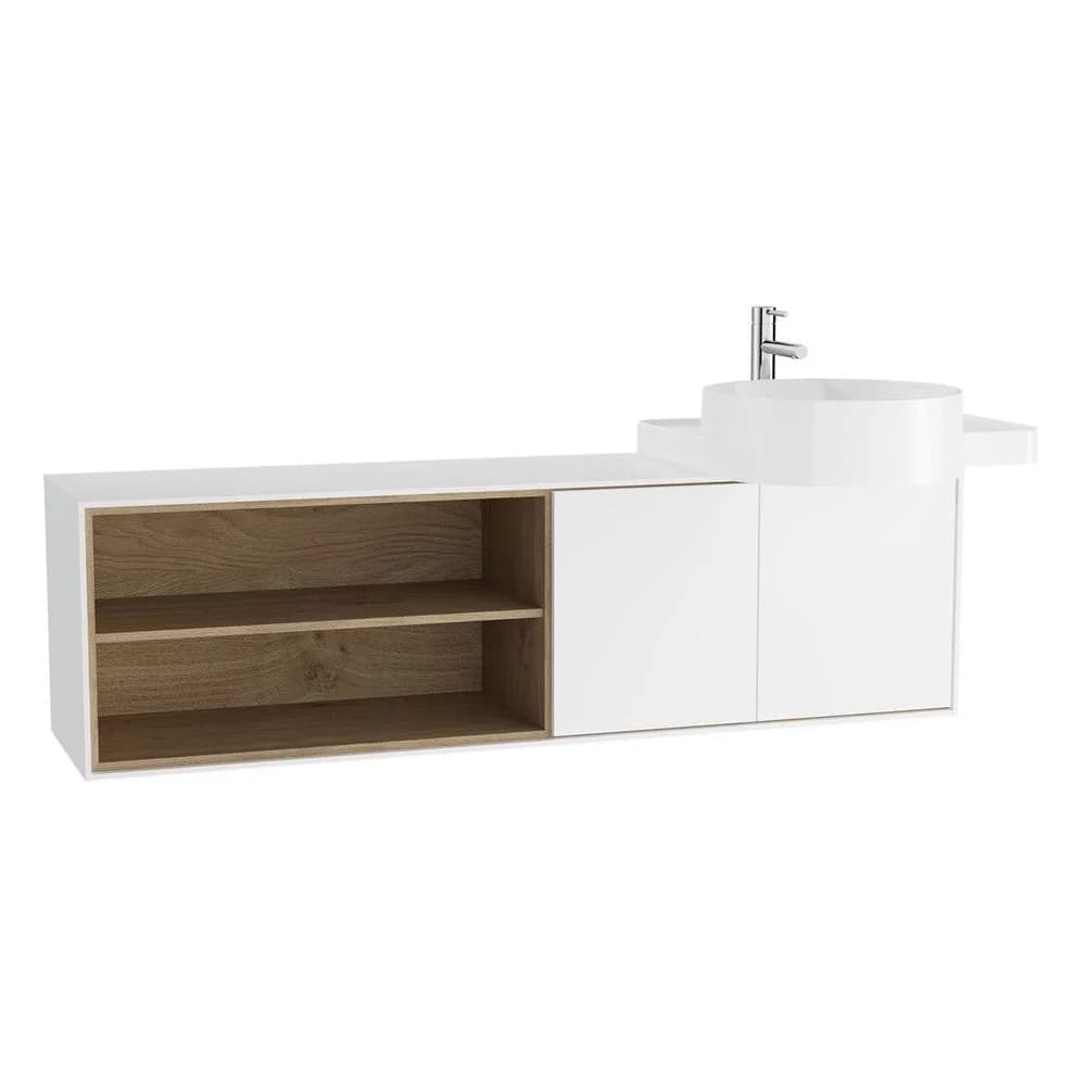 Vitra Voyage 130 Cm Beyaz Sağ Lavabo Dolabı