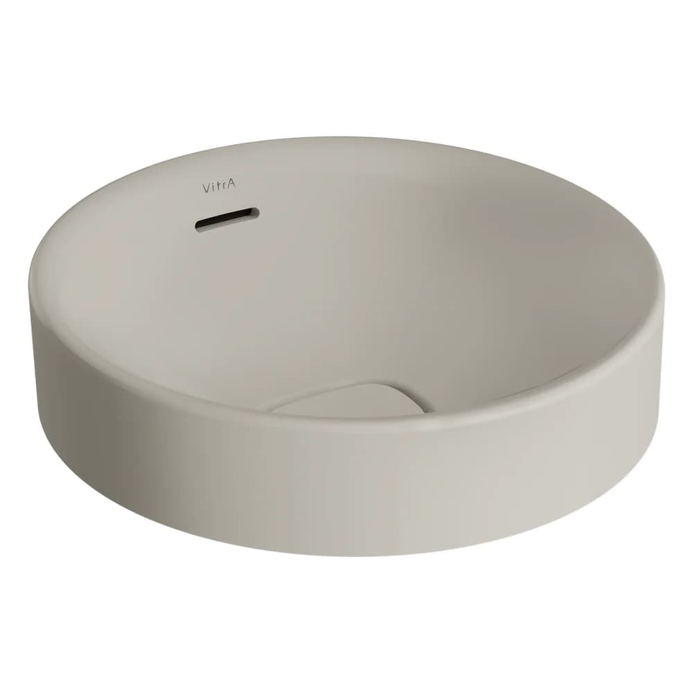 Vitra Metropole 40x40 Cm Yuvarlak Taupe Çanak Lavabo