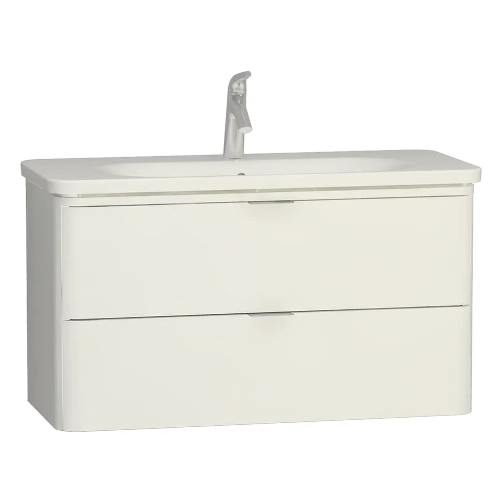 Vitra Nest Trendy 100 Cm Beyaz 2 Çekmeceli Lavabo Dolabı
