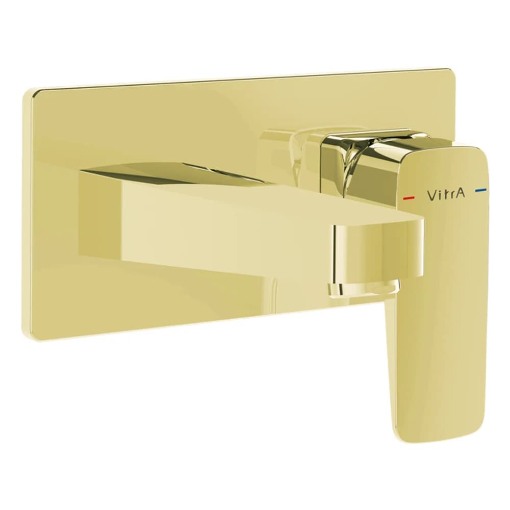 Artema Root Square Soft Altın Ankastre Lavabo Bataryası