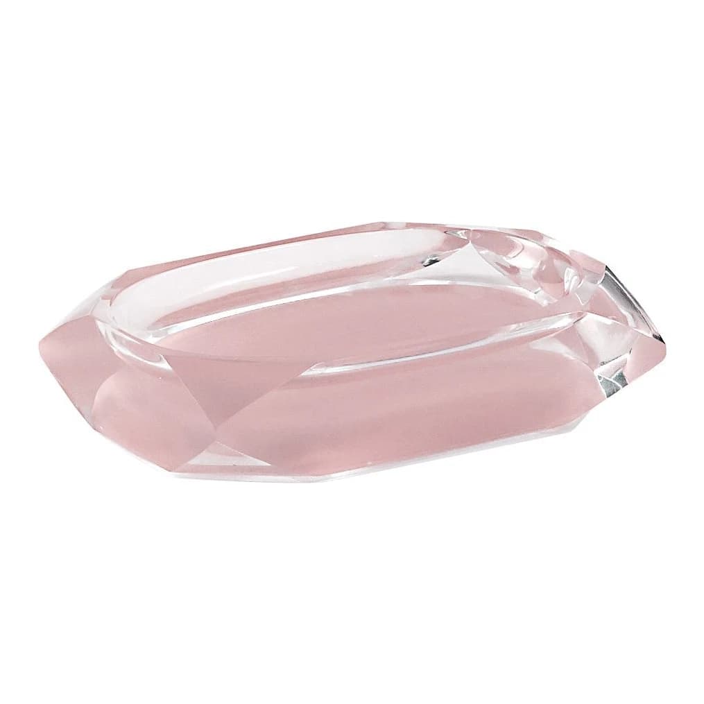 Gedy Chanelle Pembe Tezgah Üstü Sabunluk