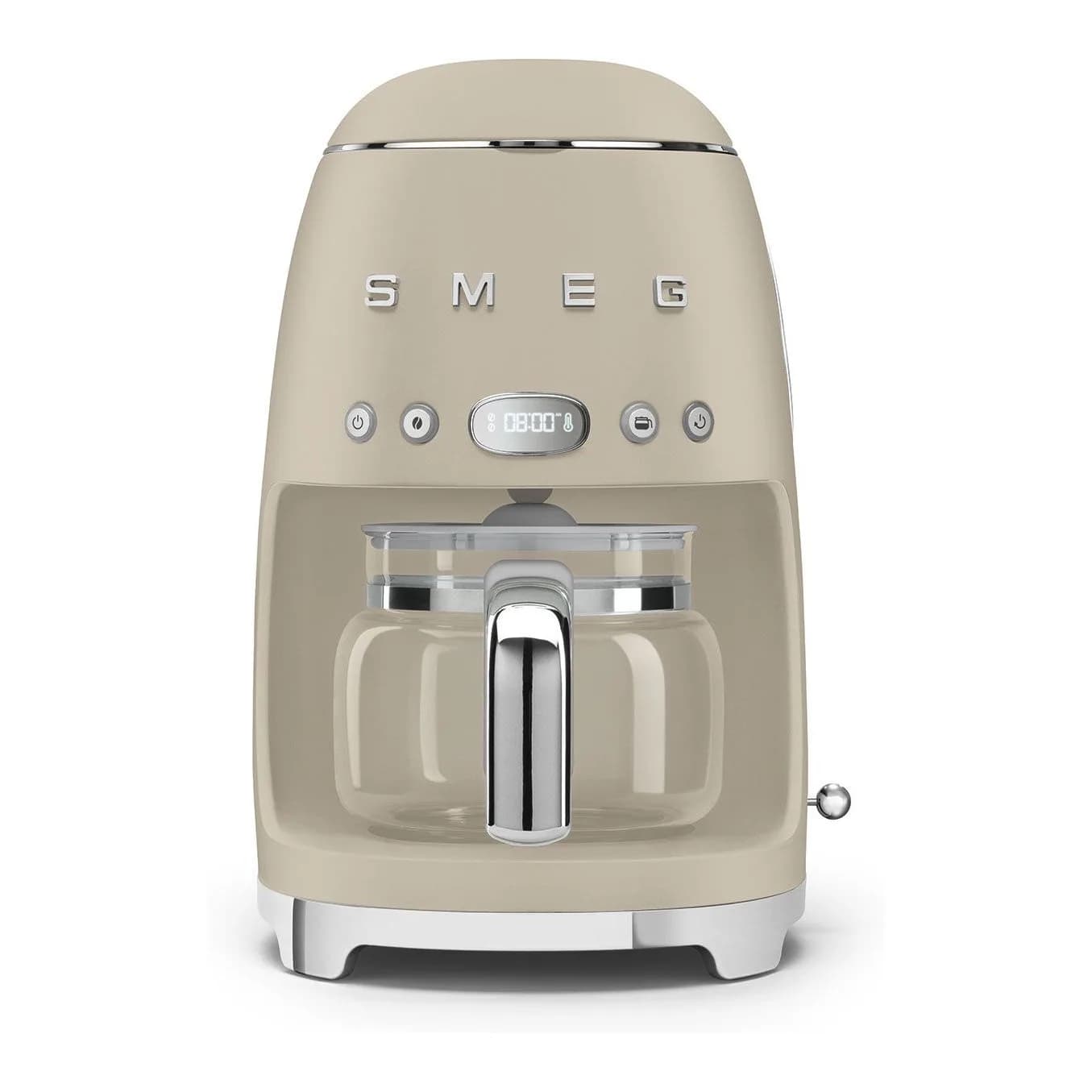 Smeg 50's Style Mat Ay Işığı Filtre Kahve Makinesi