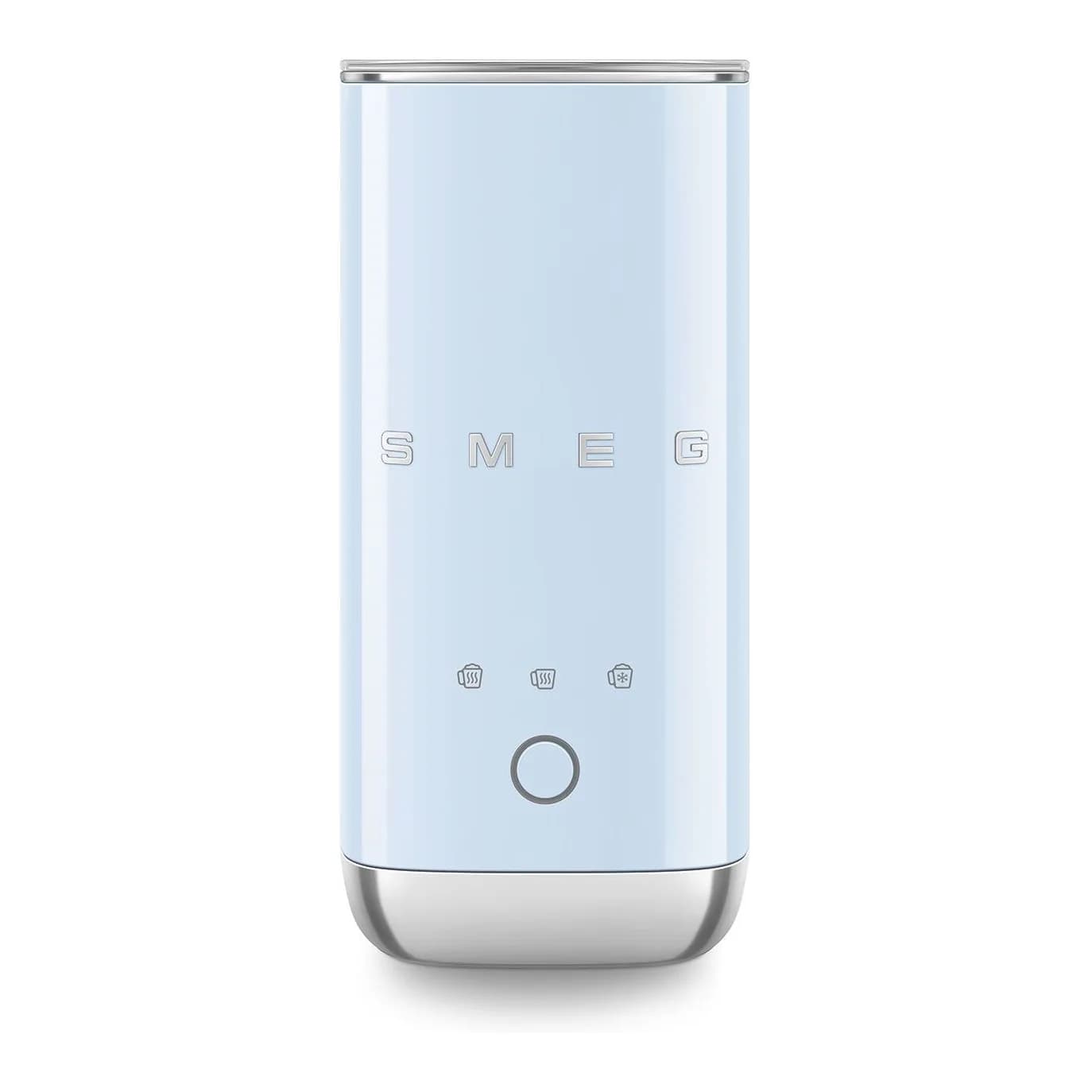 Smeg 50's Style Pastel Mavi Süt Köpürtücü