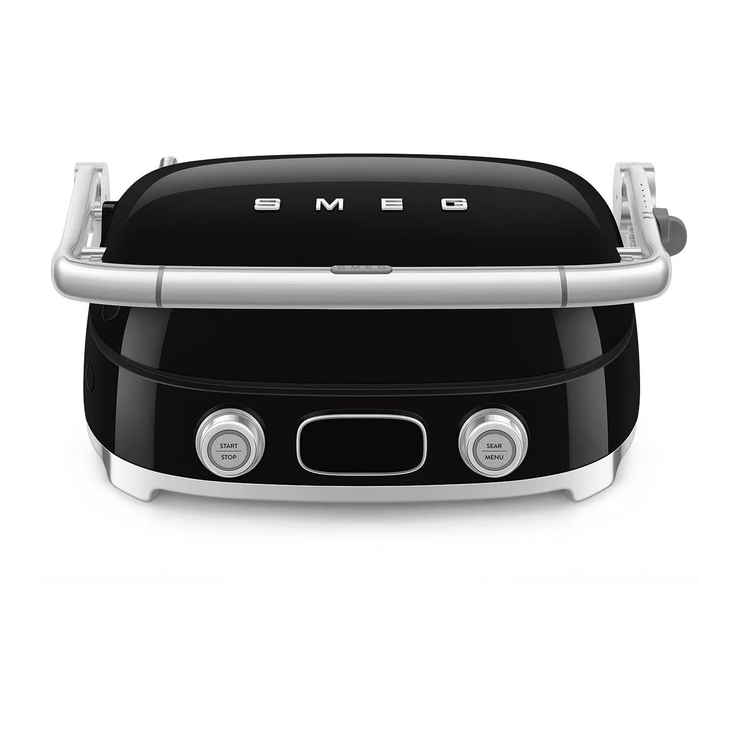 Smeg 50's Style Siyah Çok Fonksiyonlu Izgara