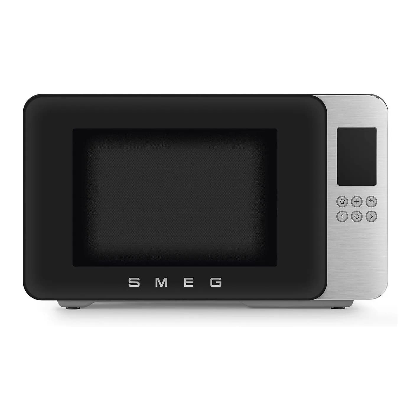 Smeg 29 Lt Mat Siyah Izgaralı Mikrodalga Fırın