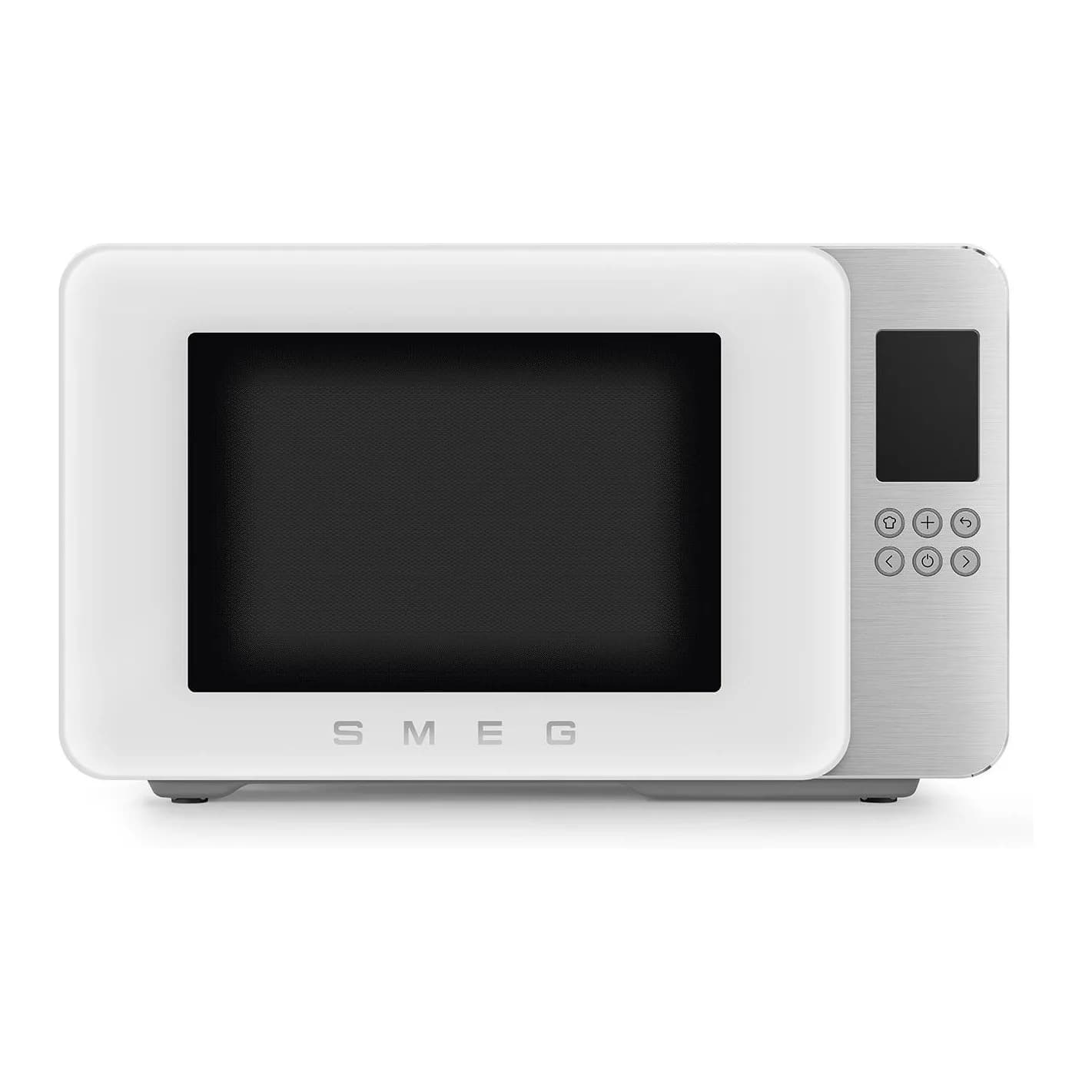 Smeg 29 Lt Mat Beyaz Izgaralı Mikrodalga Fırın