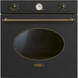 Smeg Coloniale 60 cm Antrasit Fanlı Ankastre Fırın görsel 1