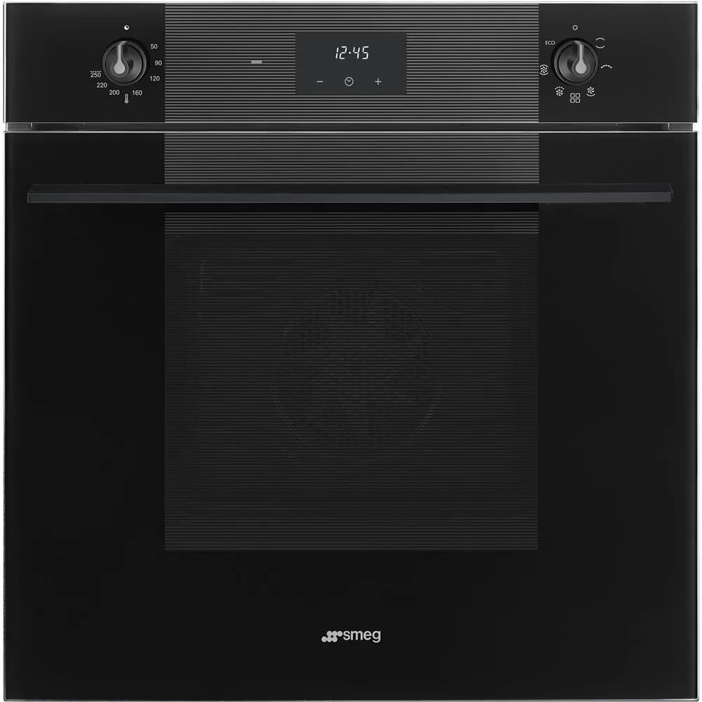 Smeg Linea 60 cm Siyah Cam Fanlı Ankastre Fırın
