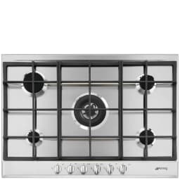 Smeg Selezione 72 cm Paslanmaz Çelik 5 Gözlü Gazlı Ocak görsel 1
