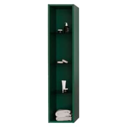 Orka Milano 30 Cm Mat Yeşil Açık Raflı Boy Dolabı - 3005784 görsel 1