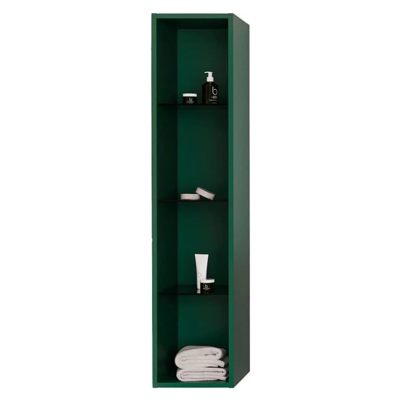 Orka Milano 30 Cm Mat Yeşil Açık Raflı Boy Dolabı - 3005784