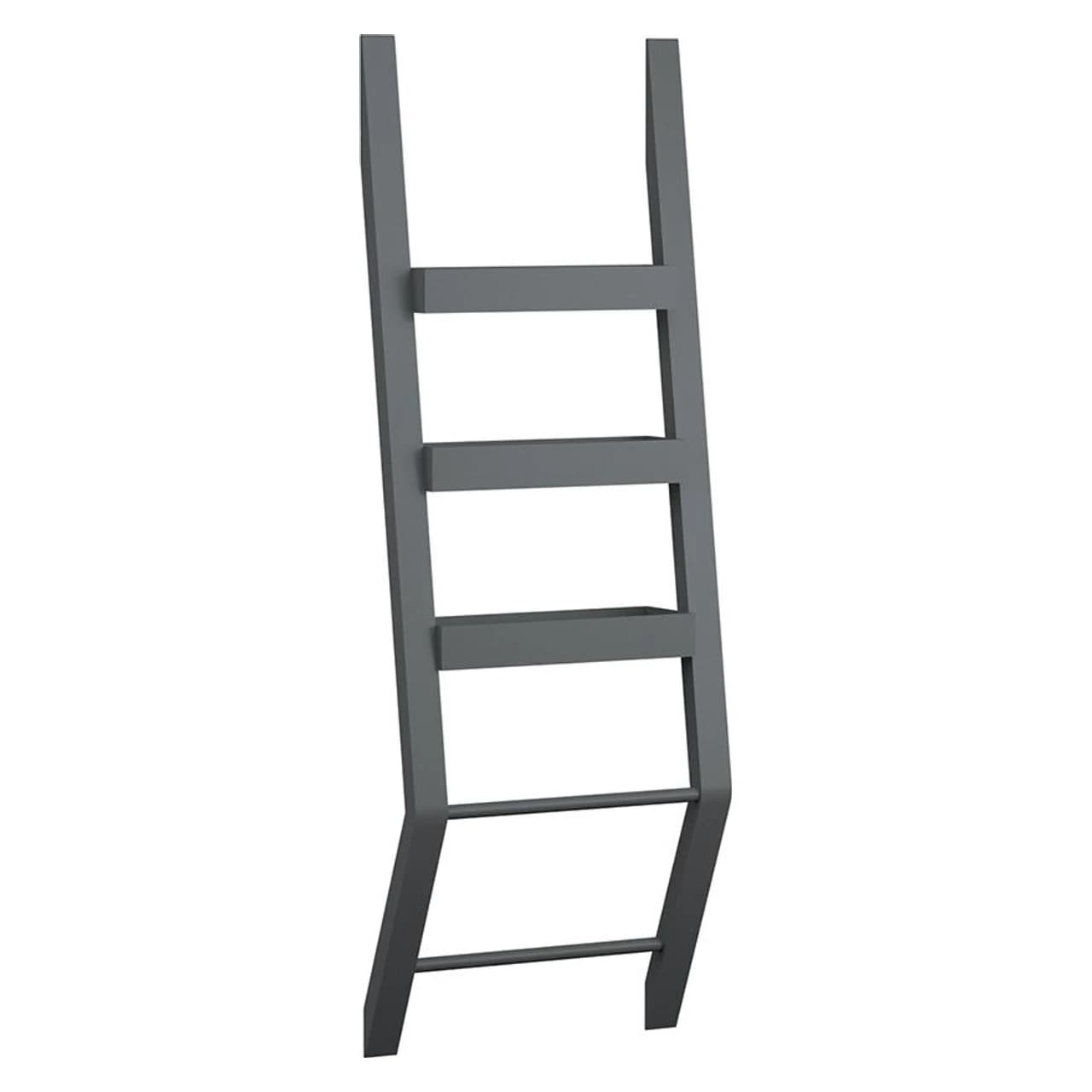 Orka Agora 140x50 Cm Mat Antrasit Ahşap Havluluk