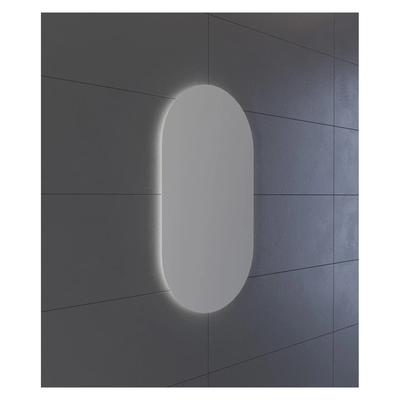 Orka Thetis 55x100 Cm Oval LED'li Ayna
