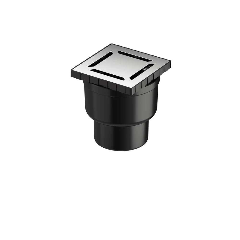 VitrA DK100 Kare Elegant 10 Cm Parlak Krom Duş Kanalı