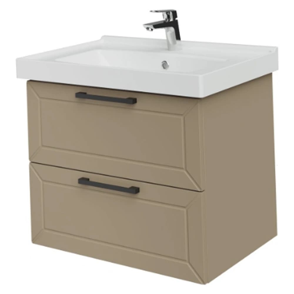 Creavit D20 65 Cm Dafne Lake 2 Çekmeceli Lavabo Dolabı