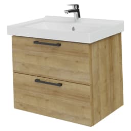 Creavit D20 65 Cm Everest 2 Çekmeceli Lavabo Dolabı görsel 1