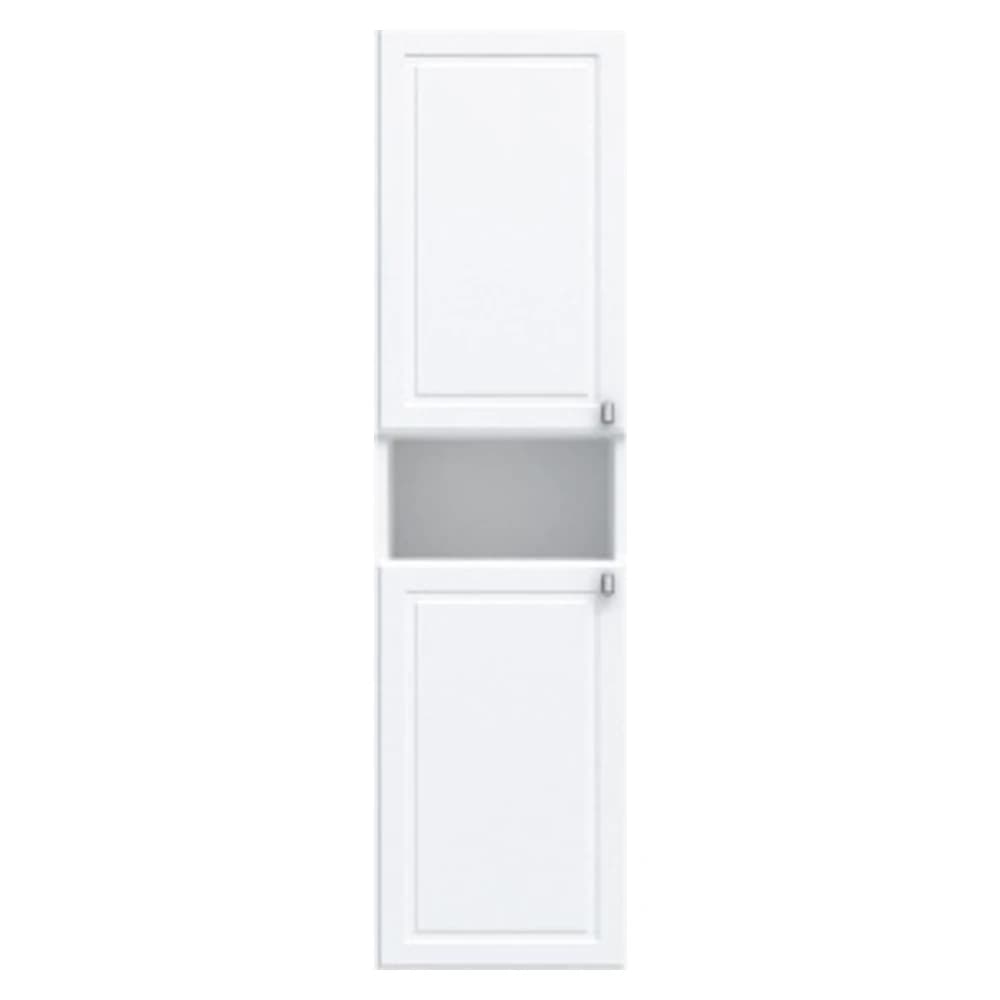 Creavit Perra 40 Cm Beyaz Raflı Sol Boy Dolabı