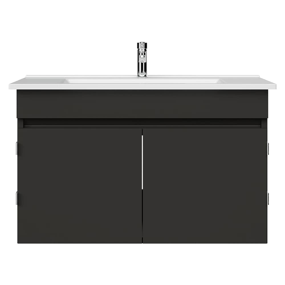 Creavit Flexio 65 Cm Antrasit 270° Kapaklı Lavabo Dolabı