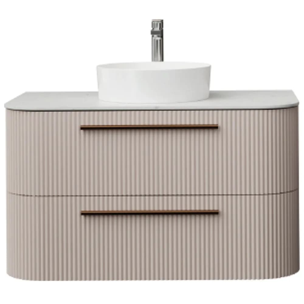 Creavit Rayas 100 Cm Pudra Lavabo Dolabı