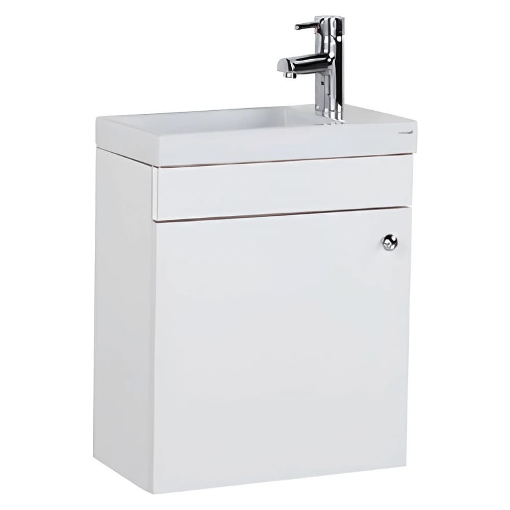 Creavit Elmas 45 Cm Beyaz Lavabo Dolabı