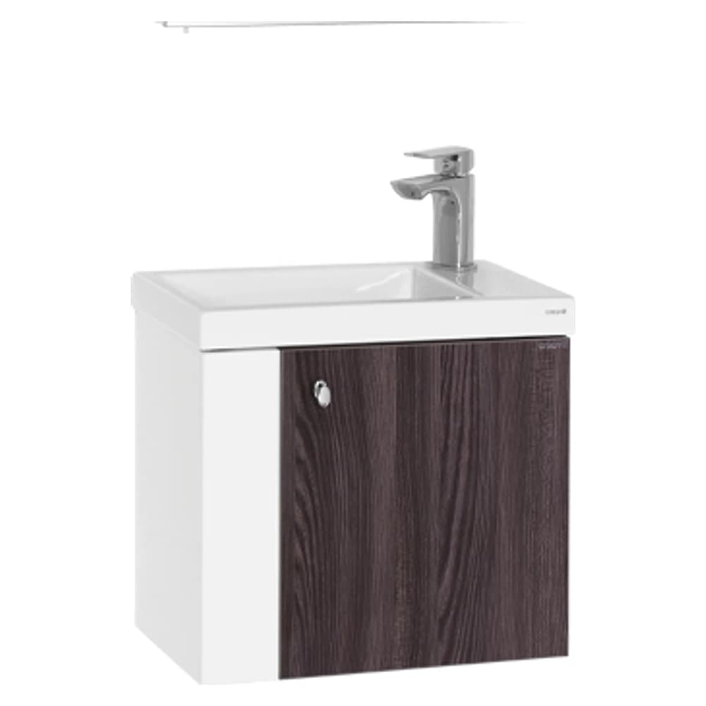 Creavit Forest 50 Cm Beyaz-Bakır Lavabo Dolabı