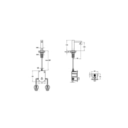 Vitra Aquasee Origin Temassız Pilli Çift Su Girişli Tezgah Üzeri Soft Bakır Lavabo Bataryası A4721429 görsel 2