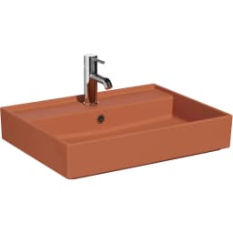 Vitra Archiplan 60x47 Cm Mat Terra Rosa Lavabo - 7414B477-0001 görsel 1