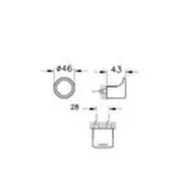 Vitra Eternity Beyaz Küçük Kanca Askı A44306 görsel 2